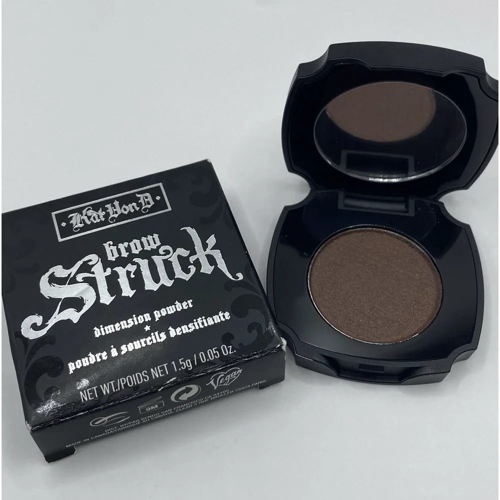 KVD Beauty KAT VON D Brow Struck 3D Eyebrow Dimension WALNUT NIB Discontinued